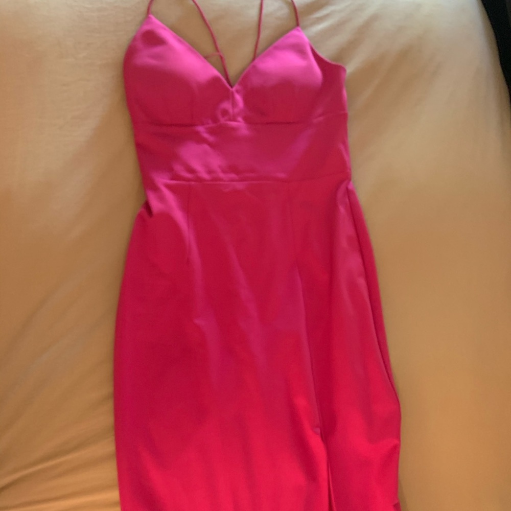 Pink gown